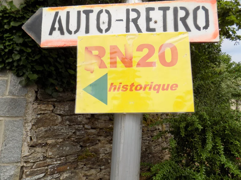 Panneau d'indication Auto-rétro