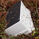 Canapé abandonné dans la nature