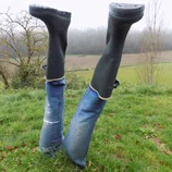 Mannequin les jambes en l'air